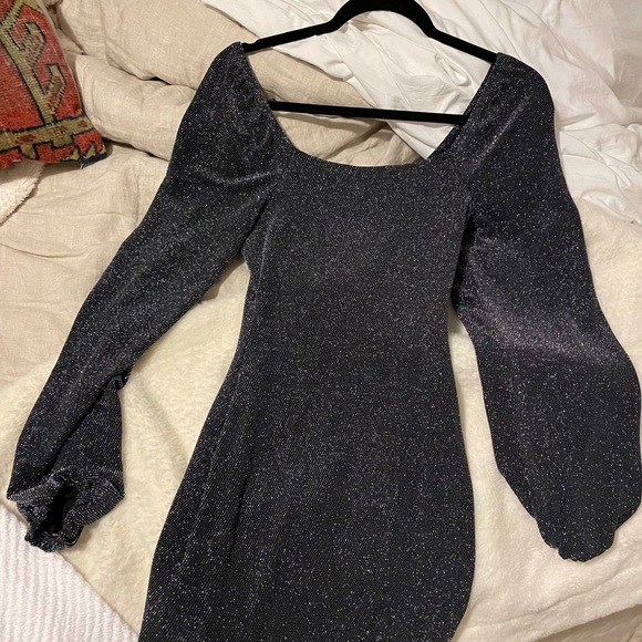Nordstrom body-con shimmer dress - Picture 4 of 5